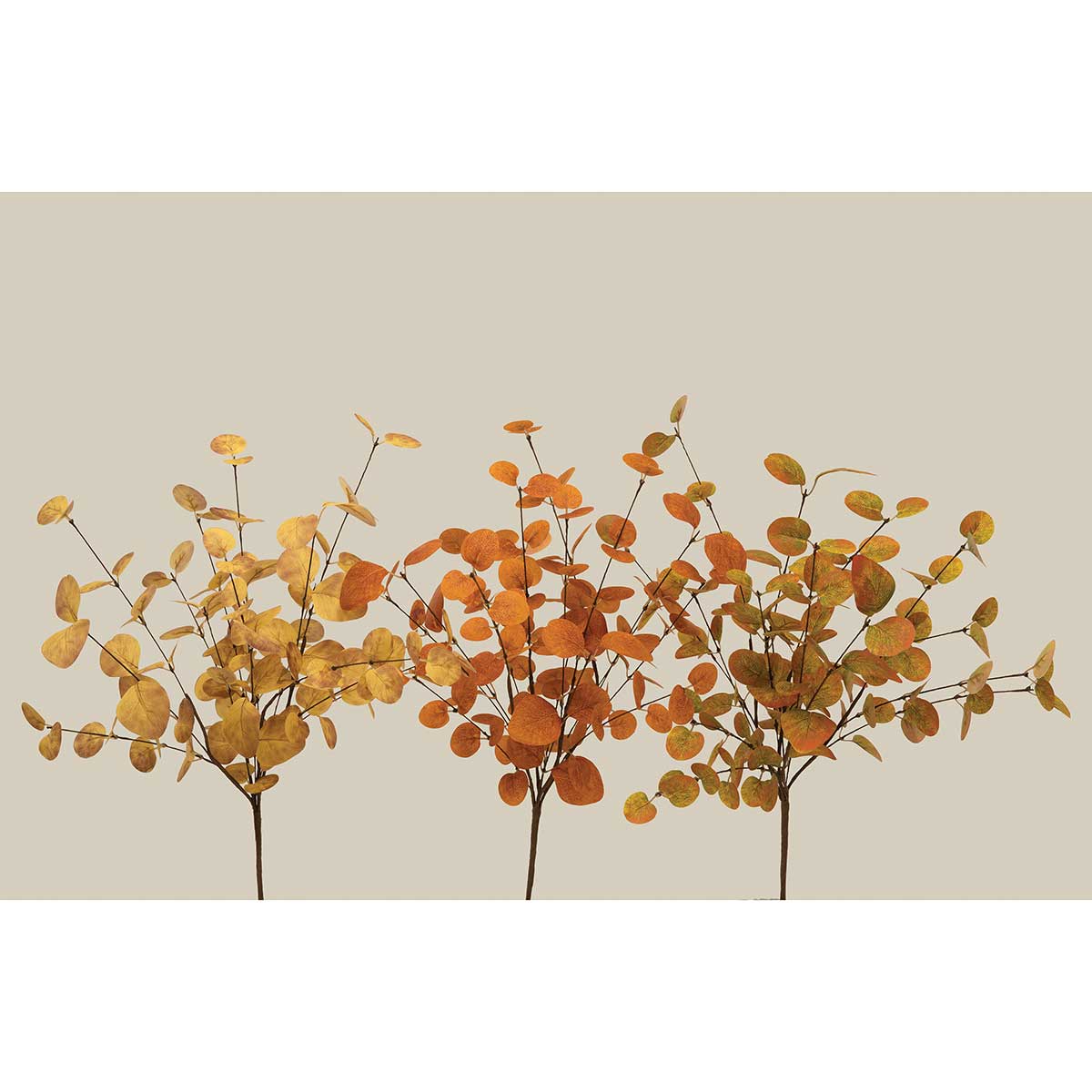 BUSH FALL EUCALYPTUS GOLD 14IN X 21IN POLY - Click Image to Close